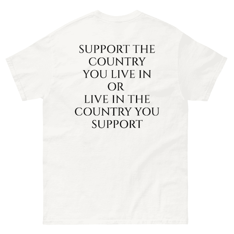 "Support The Country" T-Shirt